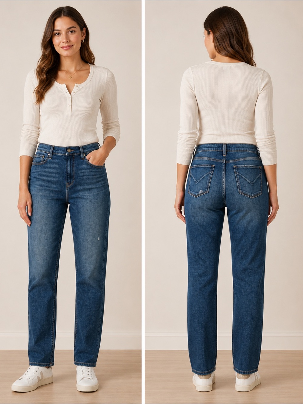 Hudson Nico Straight Jeans